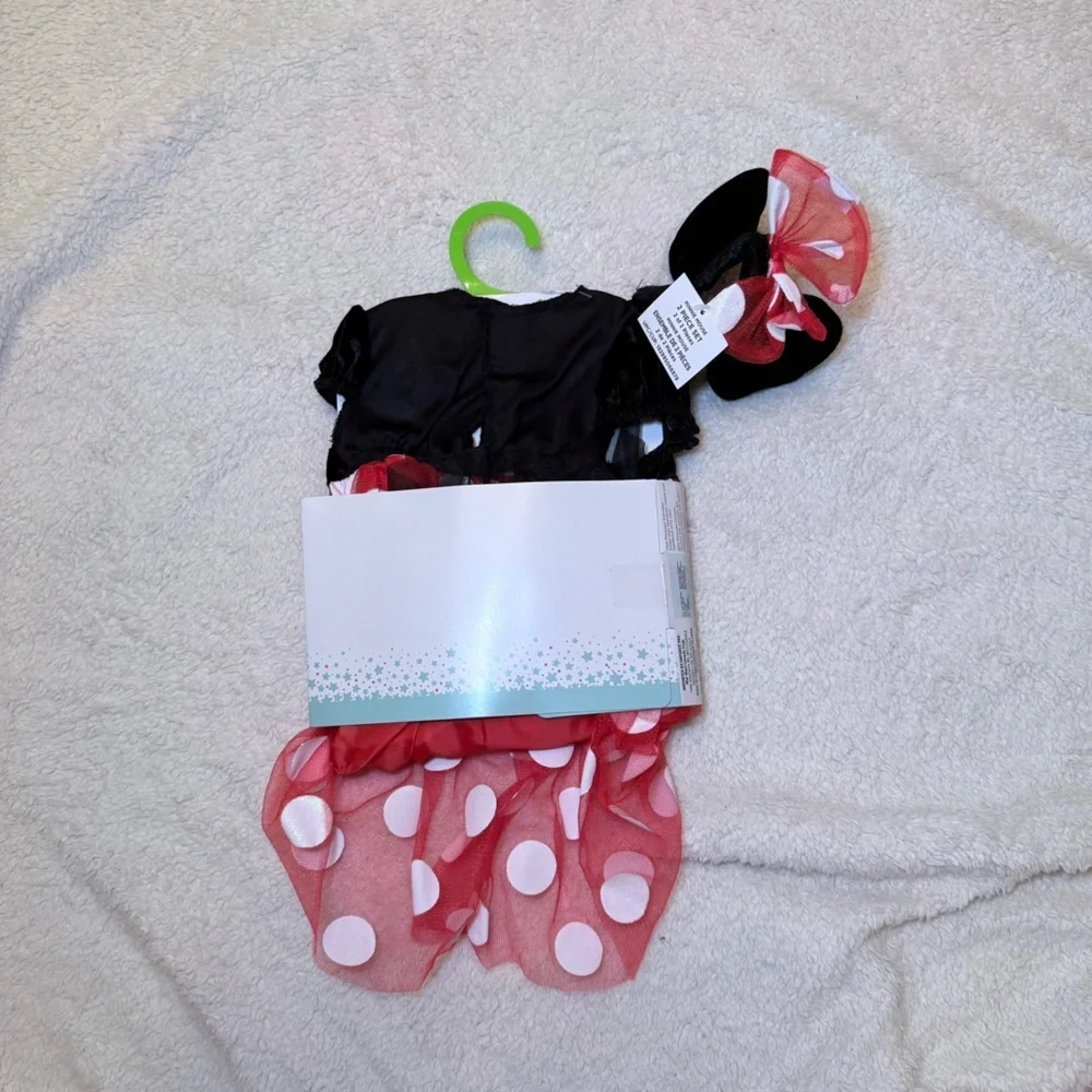 Disney Minnie Mouse Baby Costume - Black and Red - Picture 4 of 4